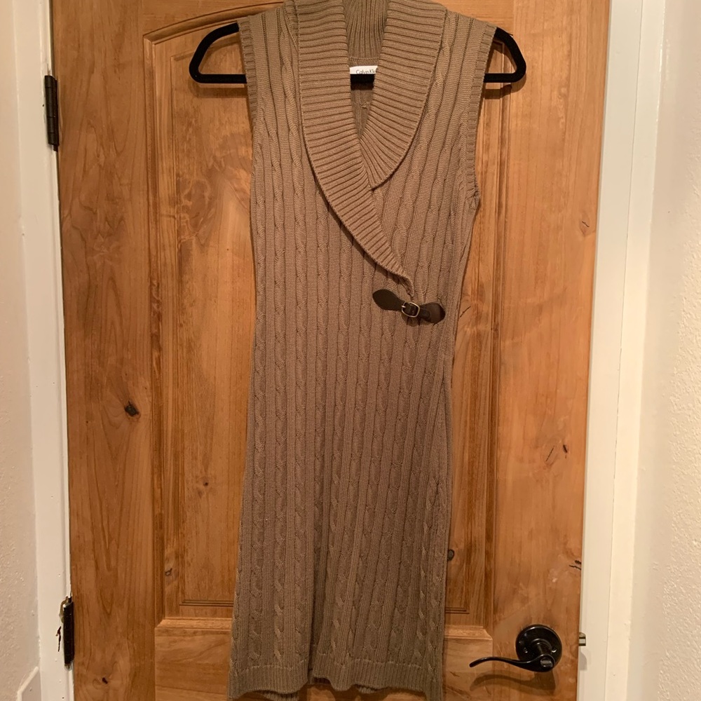 Calvin Klein Business or casual sweater dress.